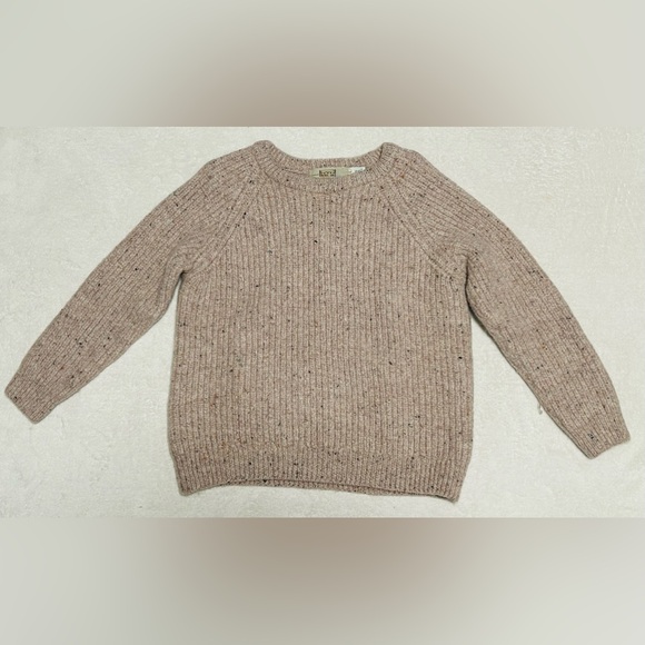 Aran Sweater Market Ireland Irish Pure Wool Chunky Knit Sweater Blush Pink - Picture 1 of 6